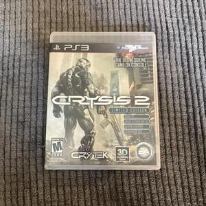 Crysis 2 Limited Edition CIB Complete W/ Manual PS3 Sony Playstation 3